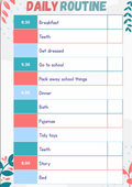 Daily Routine A4