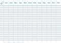 Gardening Yearly Planner A4